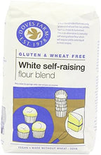 Doves Farm Gluten & Wheat Free White Self-Raising Flour Blend (1Kg) - Pack of 2