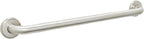 32” Shower Handle Smooth Grip | 304 Stainless Steel Grab Bars for Bathtubs and Showers | Brushed Nickel ADA Standard Hand Rails for Seniors, Children, Injured People | Supports Upto 400lbs