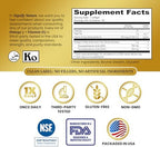 SIGNIFY NATURE Omega 3 Fish Oil Supplement with Vitamin D3 5000 IU - 1000mg Triglyceride Capsules for Brain Health - Omega3 EPA DHA + VIT D 3-90CT