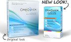 OraQuick® HIV Self-Test, Oral Fluid Rapid HIV Test for HIV-1 & HIV-2 Detection, Quick & Easy Pain Free Home Testing Kit with Results in 20 Minutes, Ages 14+