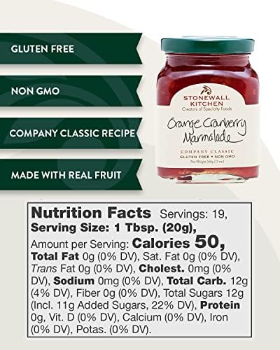 Stonewall Kitchen Orange Cranberry Marmalade, 13 Ounce