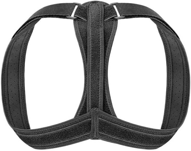 Black Breathable Sitting Posture Correction Band Suitable for Both Men Women