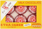 Tunnock's Tea Cakes Milk Chocolate 6 x 24g
