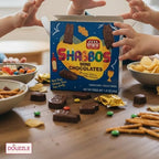 DOUzzle Shabbos Mini Chocolate Candy Gift Box, Premium Belgian Milk Chocolate, Nut Free, Gluten Free, Non-GMO, Kosher Dairy Cholov Yisroel (1.41 OZ)