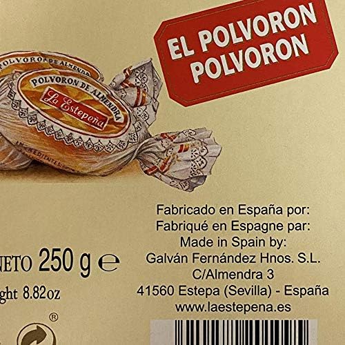 La Estepena Polvoron Tradicional Calidad Suprema 250gr