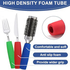 Foam Grip Tubing for Utensils Tools Pens Foam Tubing Cutlery Grip Comfort Grip for Elderly and Disabled 10 PCS