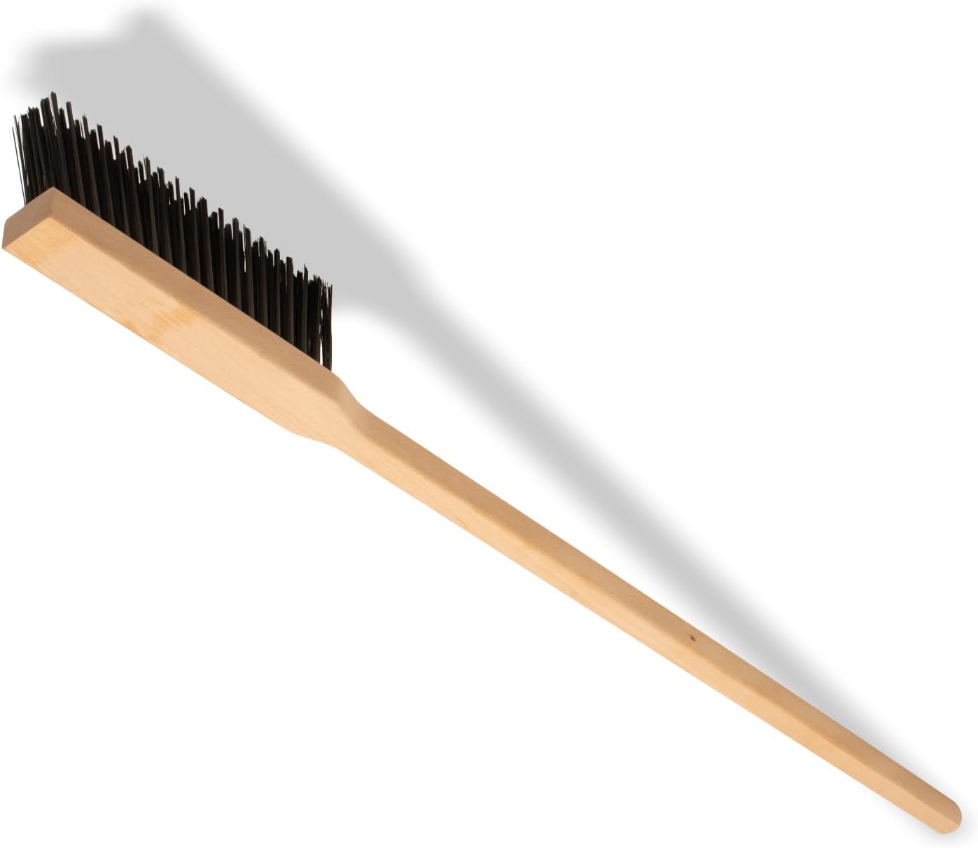 Carlisle FoodService Products 4577200 Carbon Steel Bristle Pizza/BBQ Oven Brush, 39" Overall Length