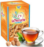 La Perruche Pure Cane Brown Sugar Cubes (250g/8.8oz box) | Ideal Sugar Cubes for Coffee | Pack of 1