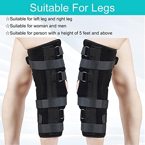 Unisex Knee and leg immobilization Stabilizer for Post Surgery Recovery,Knee Fractures,Instability, ACL,MCL,Meniscus Tear,Arthritis,Displacement Recovery,18.1" Length Universal
