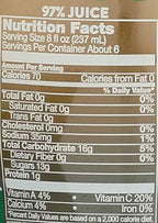 Suja Organic Mighty Dozen Cold Pressed Juice Drink, With Apple, Celery, Cucumber, Kale and Collard Greens, 46 fl oz Bottle