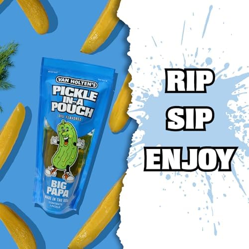 Van Holten's Pickles - Big Papa Pickle-In-A-Pouch - 12 Pack