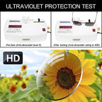 2 Pairs Full Lens Spring Hinge Reading Sunglasses UV400 Protection Sun Readers Blue Light Blocking Glasses Eyewear