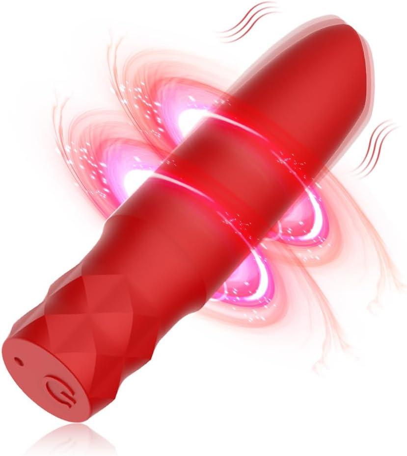 Waterproof 10 Modes Quiet Powerful Handheld Electric Bullet Tool，Bullet Massage Rod Travel Portable Silicone Massage Ball for Women，Pleasure Handheld Personal Bullet Tool for Quick Relaxation R491
