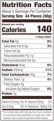Goldfish Crisps Salt & Vinegar Flavored Baked Chip Cracker Snacks, 6.25 Oz Bag