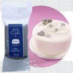 Metallic Silver Sugar Paste 100g, zzzz-s