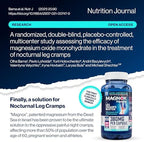 MAGNOX® Buster | Patented Clinically Tested 380mg Magnesium Supplement for Spasms & Leg Cramps at Night | One Capsule a Day for Almost Full Dosage | 3X More Absorption | Dead Sea Minerals (60 Caps)