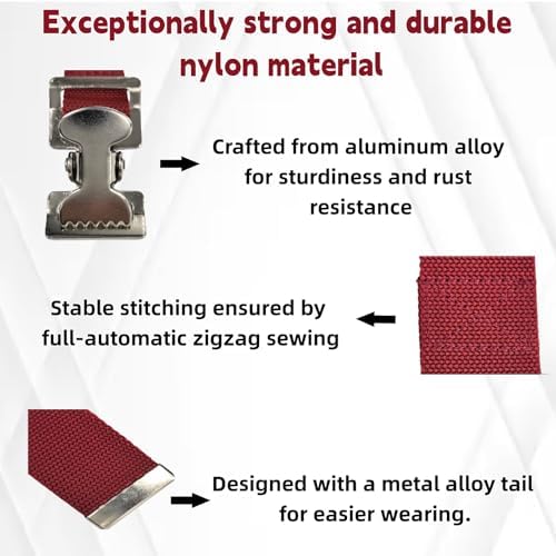 Universal Drywall Stilt Replacement Straps (4PCS) - Adjustable Nylon Leg Straps for Secure & Comfortable High Work - Construction, Painting, Plastering, Street Performances