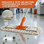 Cotton Broom 40 cm Complete ART.0025A Cleaning Tools