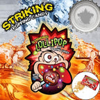Striking Popping Candy - 30g Strawberry Flavor (4 bags)