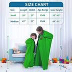 OUTREE Sensory Sock for Kids, 6-9 Years, Medium, 43''×27.5'', Good for Height:43'' - 51'', Full Body Sock Provide Deep Pressure, Sensory Sack for Autistic Children, Body Sockwith A Carrying Bag, Green