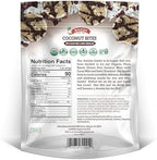 Jennies USDA Organic Coconut, Cacao Nibs and Dark Chocolate Bites, Raw, Plant-Based, Vegan, Certified Gluten Free, Non-GMO, Sulfite Free, OU Kosher, Individually Wrapped, (Cacao, 24 Ounce)