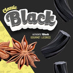 Wiley Wallaby Licorice 24 Ounce Classic Gourmet Soft & Chewy Australian Black Licorice Candy Twists, 1 Pack