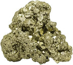 Amazing Gemstone Pyrite Raw Crystals and Healing Stones, Natural Rocks For Tumbling - DIY Raw Stones And Crystals (1 Piece)