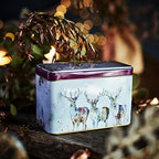 New English Teas English Breakfast Christmas Tea Gift Set, Stag Design Tin with 40 English Breakfast Tea Bags