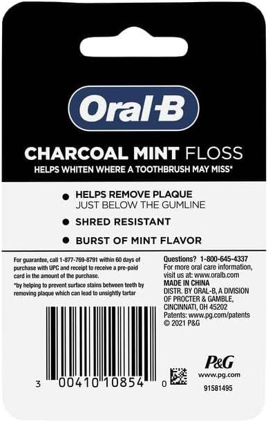 Charcoal Mint Floss