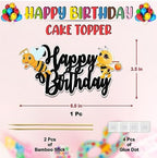 Seyal® Bumble Happy Birthday Cake Topper