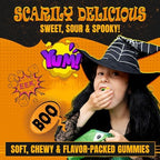 Fusion Select 1 Pack Halloween Eyeball Gummy Candy Mix Creepy Party Bag Favors For Trick Or Treat - Scary Novelty Chewy Bites