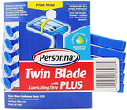 Personna Twin Blade Plus Disposable Razors with Lubricating Strip 5 Pack(s)