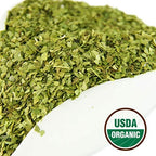 Yerba Mate Tea 1LB (16Oz) HI-CAFFEINE 100% CERTIFIED Organic SUPER-GREEN Yerba Mate | NO Dust | FRESH - NEVER Aged (Ilex Paraguariensis) | Brazilian Rain Forest Grown from U.S. Wellness Naturals