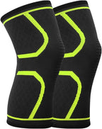 Knee Brace, Knee Compression Sleeve Support, Knee Support, for Running, Basketball, Workout, Sports, for Men and Women