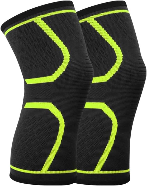 Knee Brace, Knee Compression Sleeve Support, Knee Support, for Running, Basketball, Workout, Sports, for Men and Women