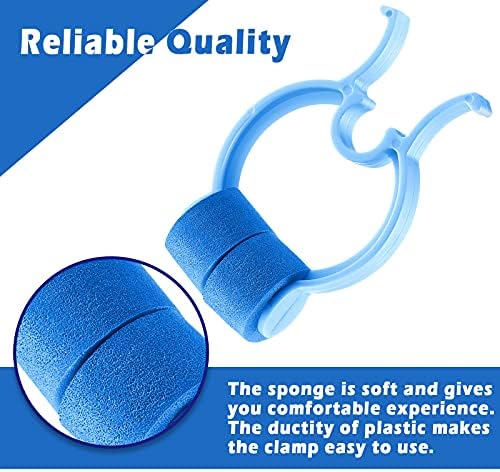 24 Pieces Nose Clips Nose Bleed Stopper Plastic Nose Clip Nose Pincher Nasal Clip Kit for Snoring Stop Accidental or Emergency Condition Swimming (Green, Blue)