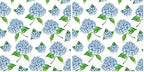 Boston International IHR 3-Ply Paper Napkins Rosanne Beck Collections, 20-Count Lunch Size, Hydrangea Scatter (Pack of 2)