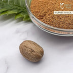 Organic Way Premium Quality Nutmeg Whole (Myristica fragrans) - Healthy Digestion | Organic & Kosher Certified | Non GMO & Gluten Free | USDA Certified | Origin - India (1 LBS / 16 Oz)