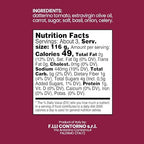 Contorno Datterino Tomato Pasta Sauce (11.6 Oz) 330g – Imported Authentic Italian with Extra Virgin Olive Oil, Tomatoes, & Basil, Gourmet Marinara for Spaghetti & Pizza, Non-GMO (2 Packs)