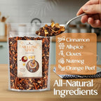 Parkway Essentials Traditional Mulling Spice 1 Pound Bag of Premium Blend of Cinnamon, Allspices, Cloves, Nutmeg & Orange Peels - Perfect for Apple Cider, Mulled Wine, Gluhwein, Tea, Juice, Christmas Holiday Drinks