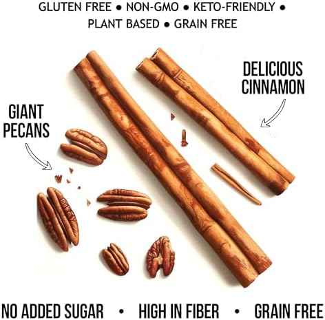 TGB Cinnamon Keto Granola | 1g Net Carb Cereal | Gluten Free Low Carb Nut Snack, 10 Ounces