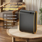 Wankeer Smart Scent Air Machine for Home, 1500 Sq. Ft Hotel Collection Diffuser with Cold Air Tech, Whole House Fragrance & Low Noise, Bluetooth Scent Air Diffuser for Home, Hotel, Office, Spa(Black)