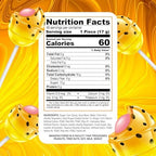 Colombina Bon Bon Bum Lollipops Tropical Passion Fruit Flavor, 48 Count (Pack of 1)