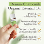 Pranarom - Chamomile, Roman Essential Oil 2ml - Ideal for Wellness Enthusiasts - Diffusing for Relaxation Therapy - Certified Organic Purity - 100% Pure, Certified Organic Anthemis Nobilis