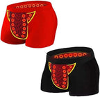 2pcs Men Physiological Enlargement Underwear Magnetic Therapy Health Care Breathable Inner Pants Prostate Therapy Panties