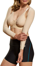 Marena Long Arm Sleeves - Post Surgical Support, Full Arm Coverage, Compression Sleeves for Arms, Easy Application, Recover Compression Garment, Helps Promote Healing