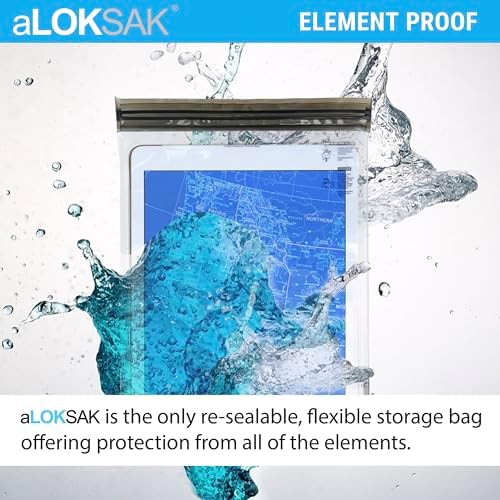 LOKSAK Aloksak Double Zip Waterproof Bag