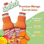 SPLASH Mango Carrot Juice Drink 750ml, 4 Pack