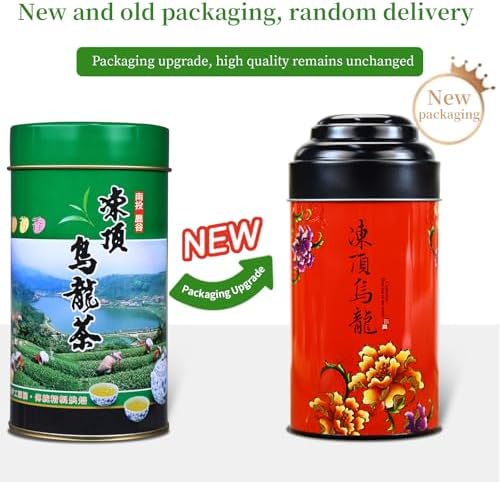 XIXICHA Dongding Oolong Tea Loose Leaf Taiwan Tea High Mountain Oolong Taiwan Dong Ding Gaoshan Ulong Tea Taiwanese Green Oolong One Thousand Meters High Mountain 150g/5.3oz （120 cups）凍頂乌龙茶 冻顶乌龙 乌龙茶 台湾茶