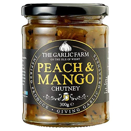 The Garlic Farm Peach & Mango Chutney - 285g (0.62 lbs)